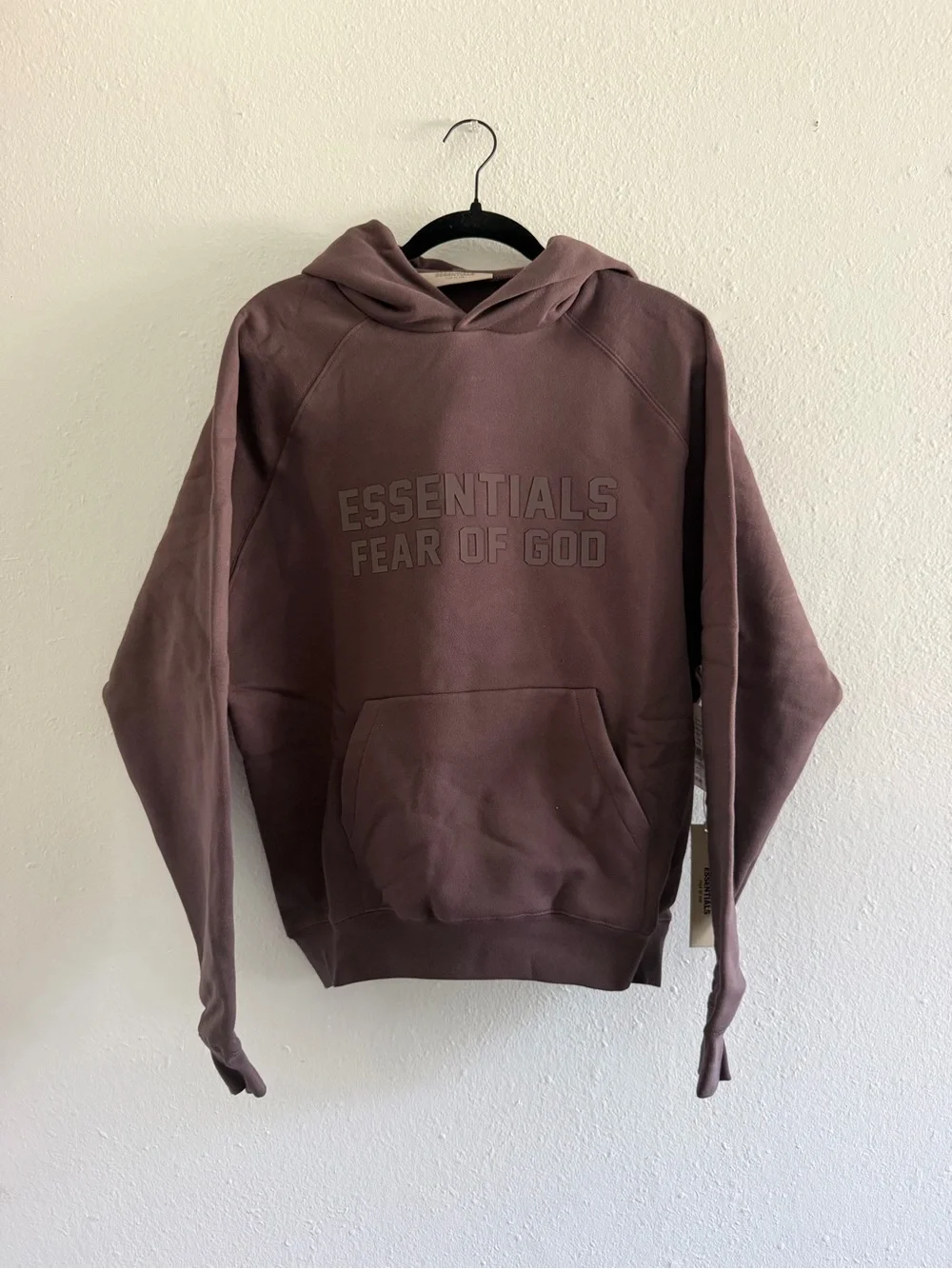 Fear of God Essentials 'Plum' Hoodie